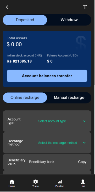 YM963-2026年全开源印度股票交易系统|Uniapp三端纯源码(H5/代理/后台)+Java后端|泰语/英语双语言支持