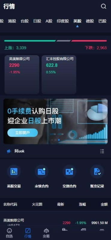 YM978-综合交易所完全开源/前端vue