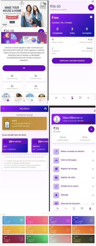 YM1372-最新二开多国语言重构UI刷单源码 /多国语言抢单刷单源码/